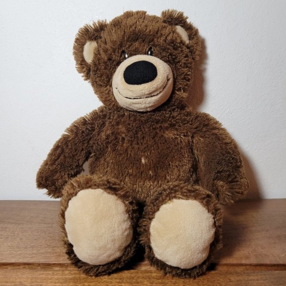 Build-A-bear brown bear Heart tag only